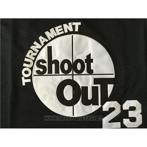 Camiseta Pelicula Shoot Out Motaw NO 23 Negro